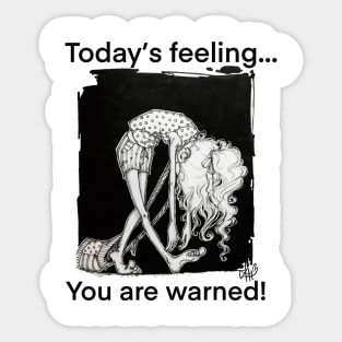 Today´s feeling Sticker